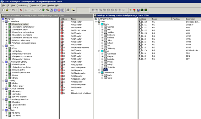 KNX/EIB system design open in ETS